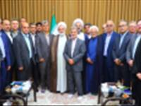 دیدار مسئولان خانواده بزرگ جهاد کشاورزی استان با نماینده ولی‌فقیه در گیلان